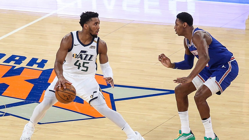 Donovan Mitchell, Knicks, RJ Barrett