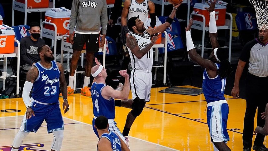 Kyrie Irving, Nets, Lakers