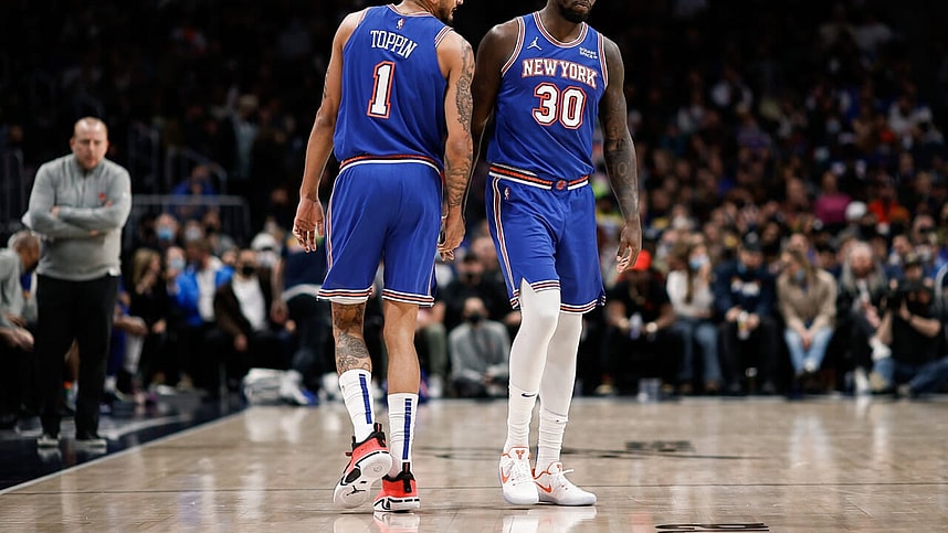 Obi Toppin, Julius Randle, Knicks