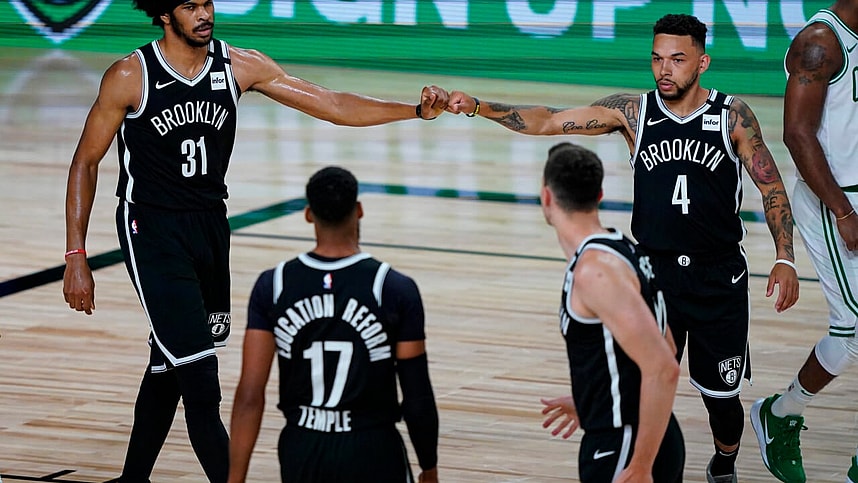 Chris Chiozza, Jarrett Allen, Brooklyn Nets
