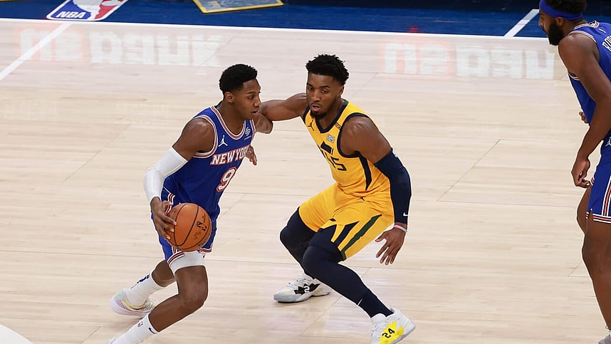RJ Barrett, Knicks, Donovan Mitchell
