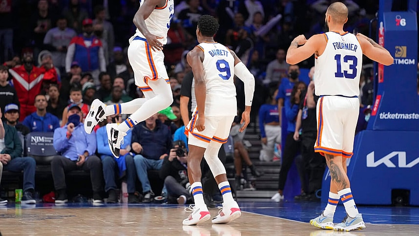 Julius Randle, RJ Barrett, Knicks