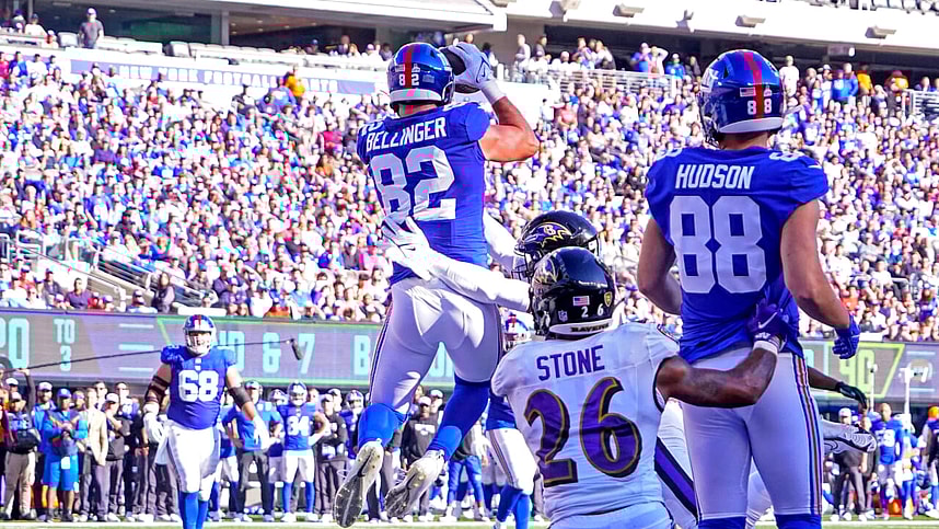 daniel bellinger, new york giants