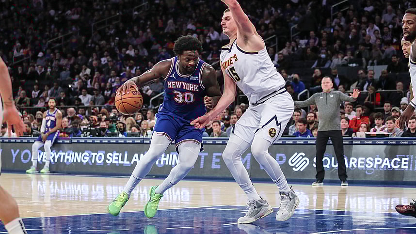 Nikola Jokic, Julius Randle, New York Knicks