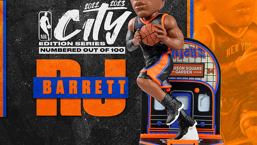 RJ Barrett bobblehead, New York Knicks