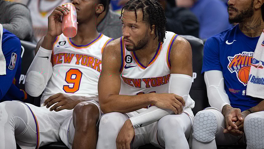 Derrick Rose, Jalen Brunson, New York Knicks