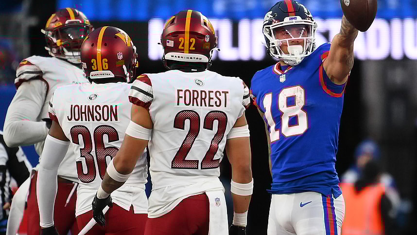 new york giants, isaiah hodgins