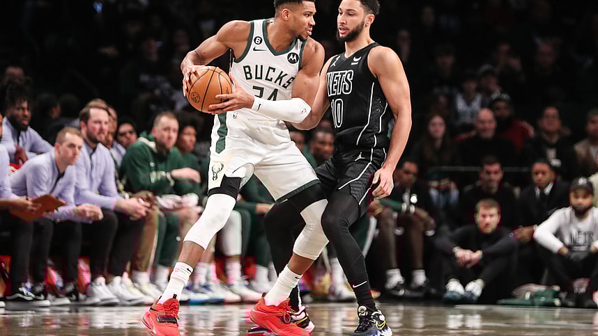 Ben Simmons, Giannis Antetokounmpo, Nets-Bucks