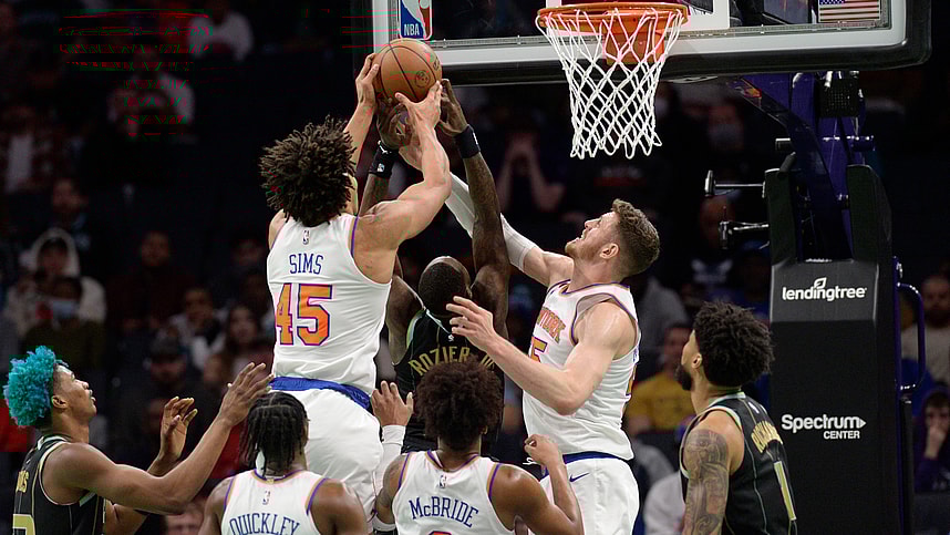 Jericho Sims, Isaiah Hartenstein, New York Knicks