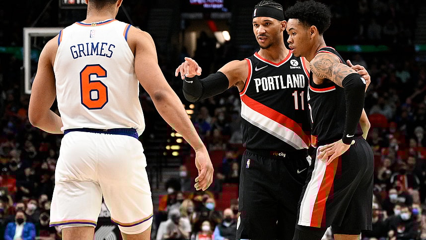 Josh Hart, Quentin Grimes, New York Knicks