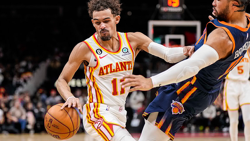 Trae Young, Jalen Brunson, New York Knicks