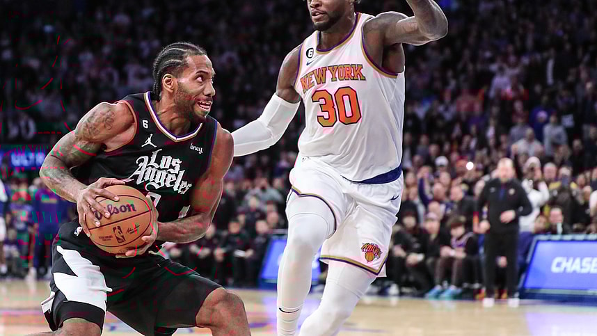 Kawhi Leonard, Julius Randle, New York Knicks