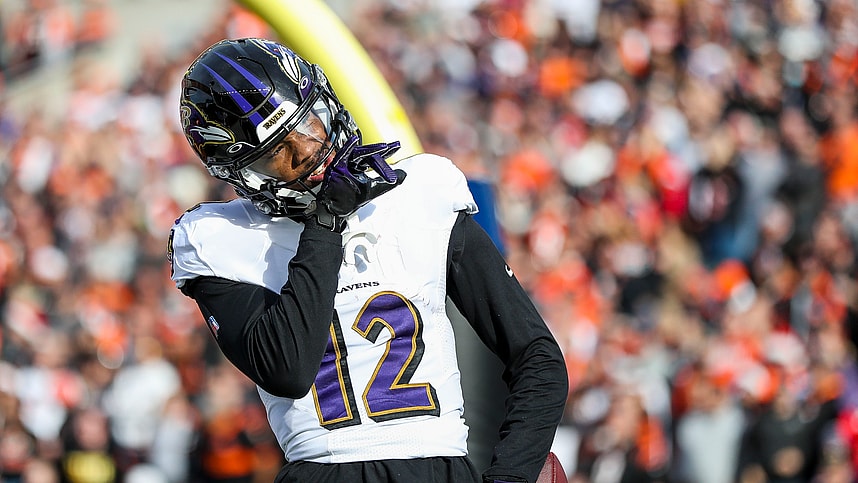 rashod bateman, new york giants, ravens