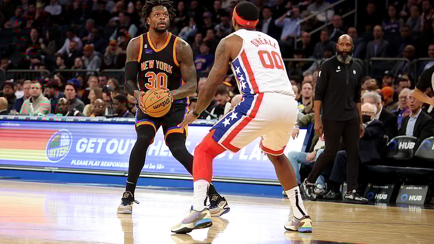 Royce O'Neale, Brooklyn Nets, Julius Randle, New York Knicks