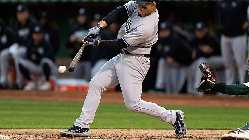 MLB: New York Yankees at Oakland Athletics, anthony rizzo