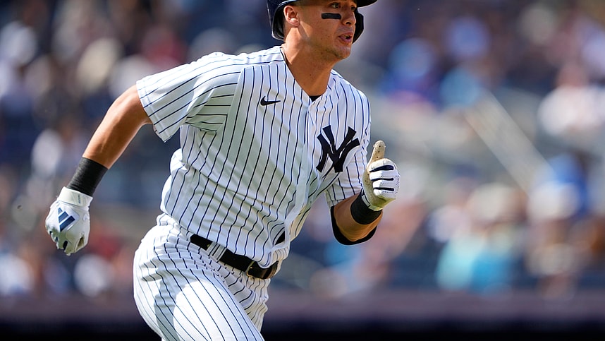 MLB: Texas Rangers at New York Yankees, anthony volpe