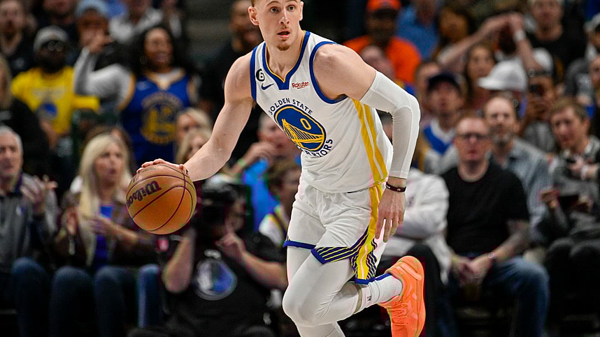 NBA: Golden State Warriors at Dallas Mavericks, knicks, donte divincenzo