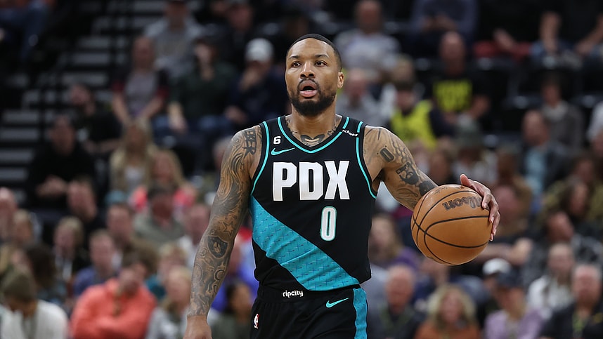 NBA: Portland Trail Blazers at Utah Jazz, knicks, damien lillard