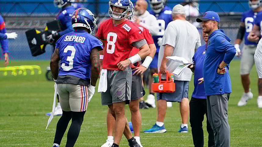 daniel jones, sterling shepard, giants, nyg