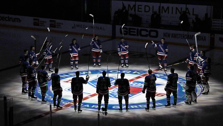 NHL: New York Islanders at New York Rangers