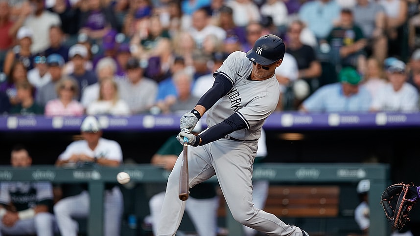 MLB: New York Yankees at Colorado Rockies, anthony rizzo