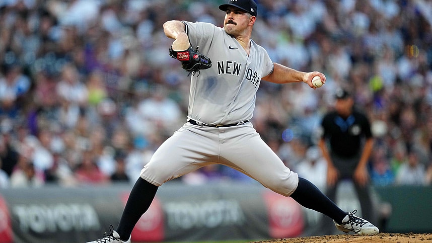 MLB: New York Yankees at Colorado Rockies, carlos rodon
