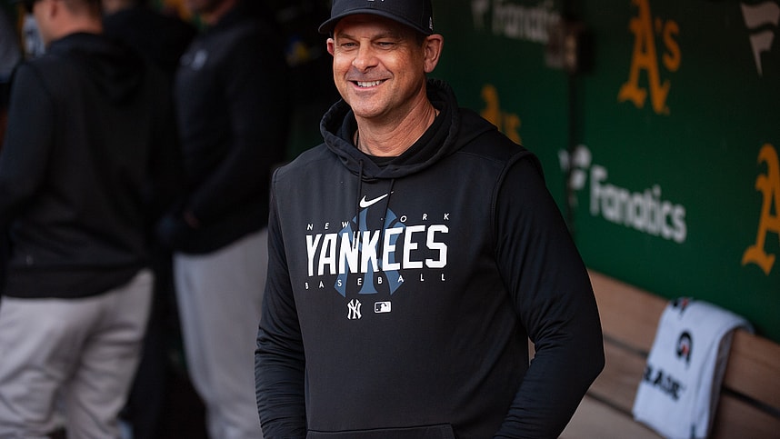 MLB: New York Yankees at Oakland Athletics, aaron boone