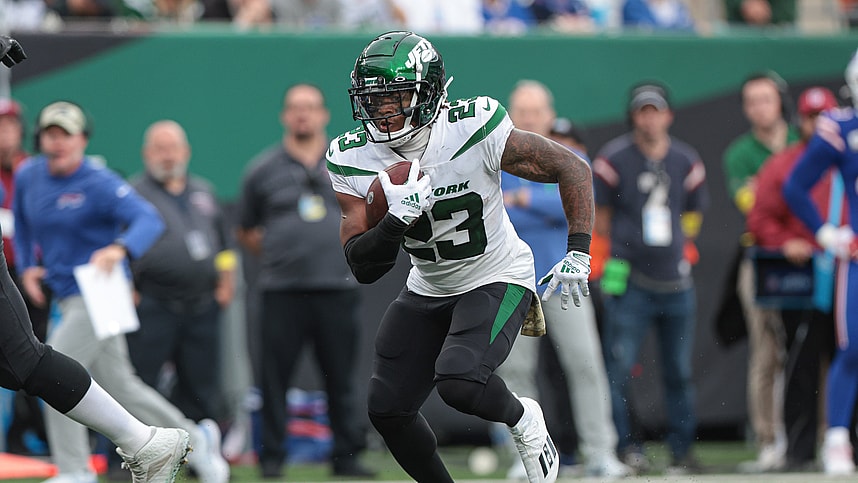NFL: Buffalo Bills at New York Jets, james robinson, new york giants