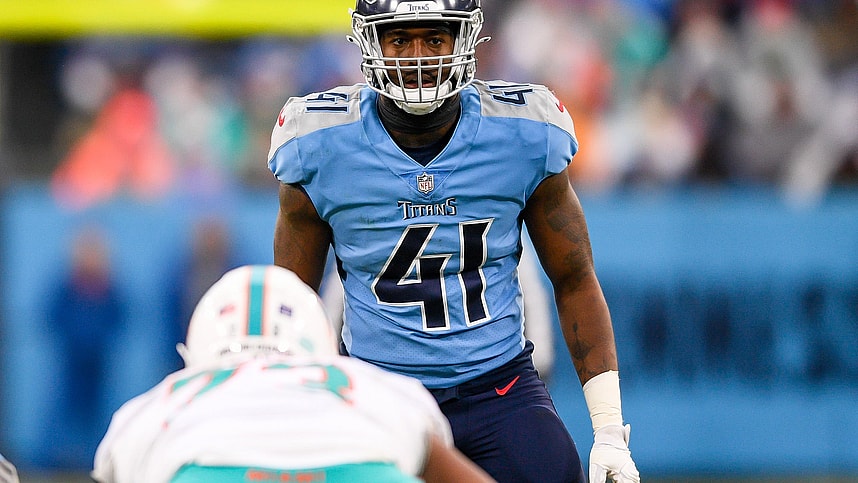 NFL: Miami Dolphins at Tennessee Titans, zach cunningham, new york giants