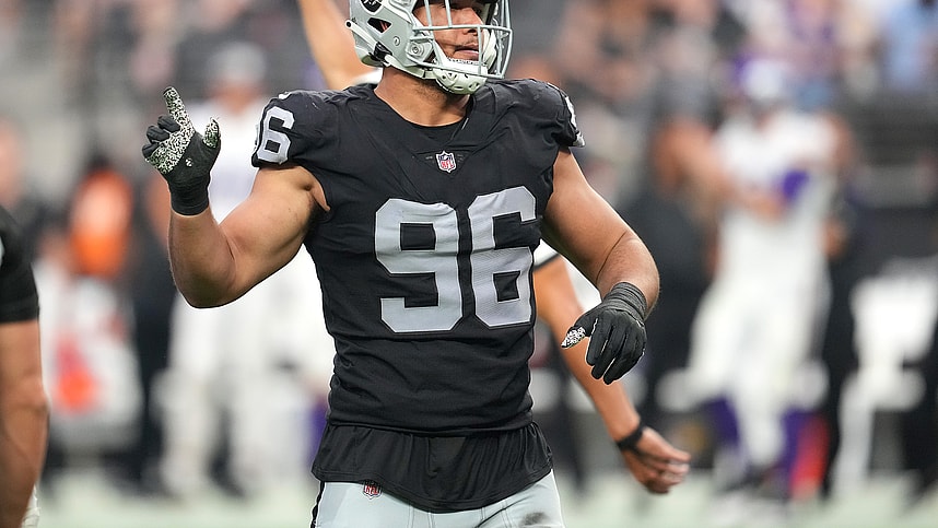 nfl: minnesota vikings at las vegas raiders, tashawn bower, new york giants