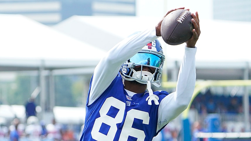 nfl: new york giants training camp, darius slayton
