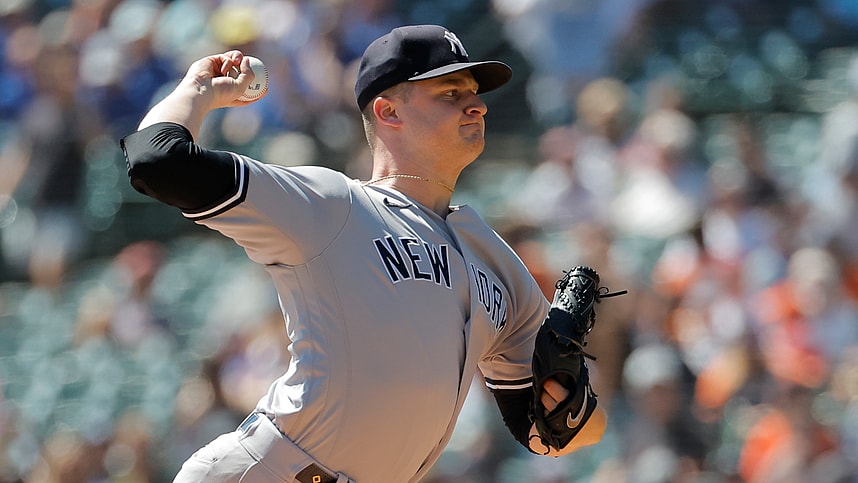 mlb: new york yankees at detroit tigers, clarke schmidt