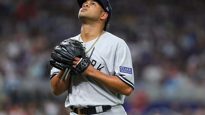 mlb: new york yankees at miami marlins, randy vasquez