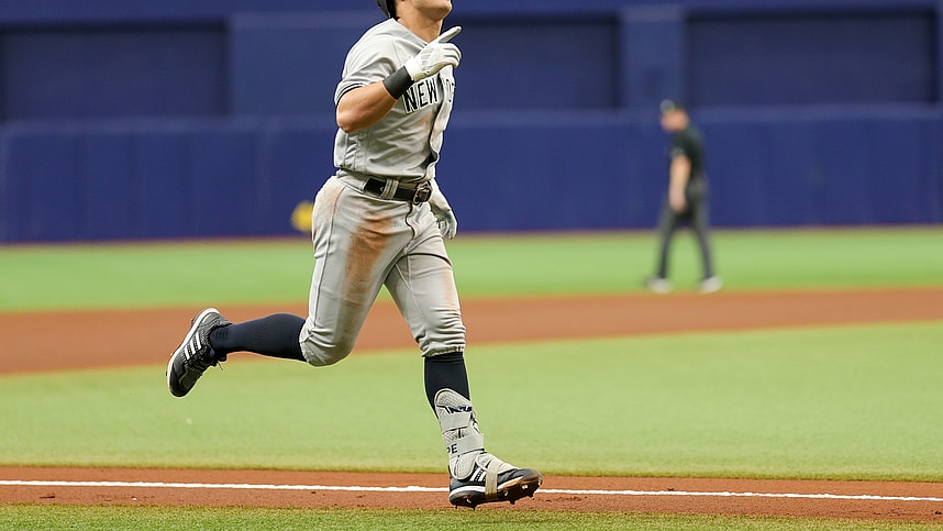 mlb: new york yankees at tampa bay rays, anthony volpe