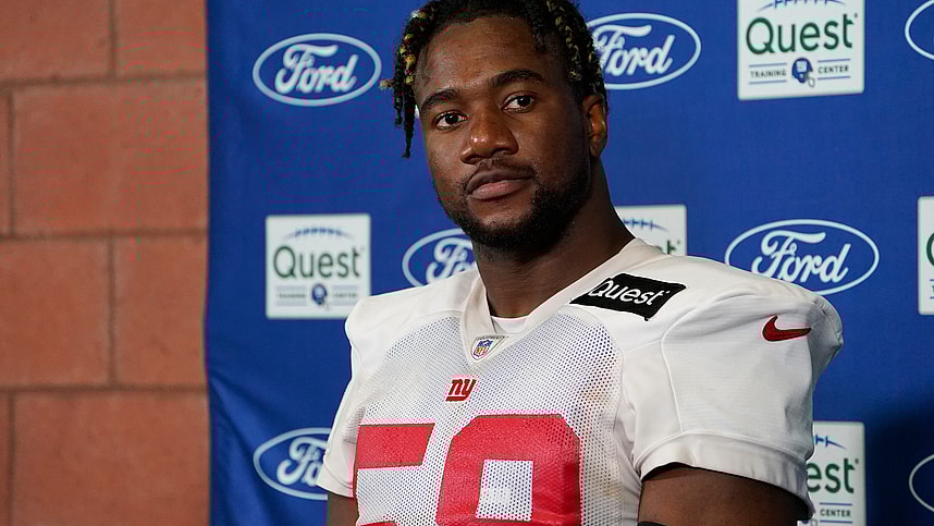 syndication: the record, new york giants, bobby okereke