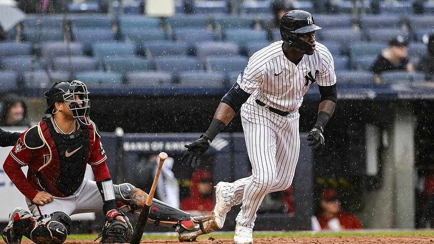 mlb: arizona diamondbacks at new york yankees, estevan florial