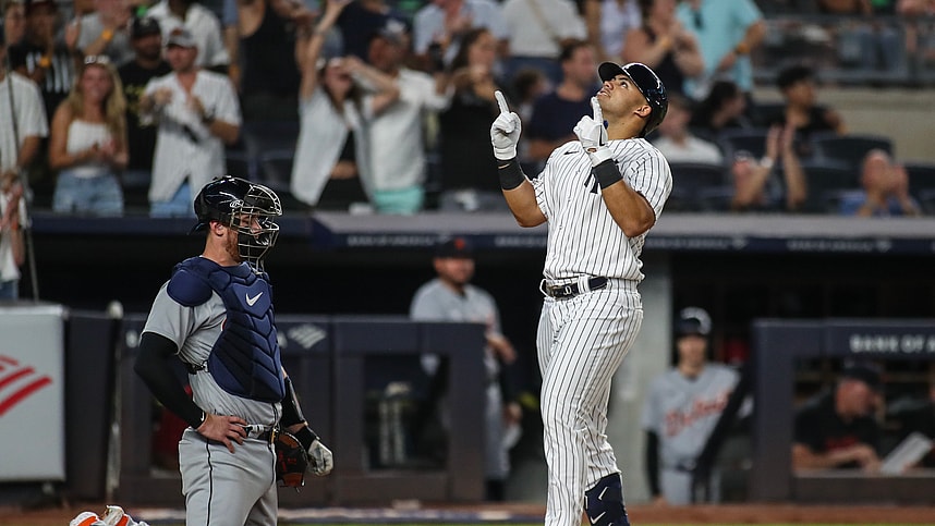 mlb: detroit tigers at new york yankees, jasson dominguez