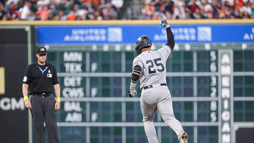 mlb: new york yankees at houston astros, gleyber torres