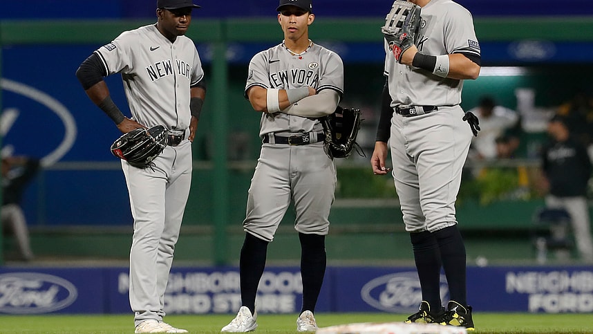 mlb: new york yankees at pittsburgh pirates, estesvan florial