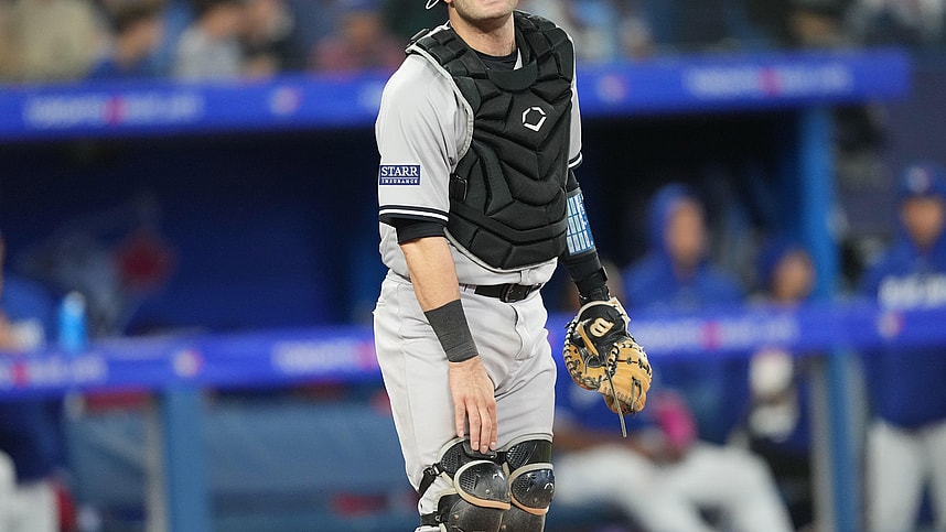 mlb: new york yankees at toronto blue jays, austin wells