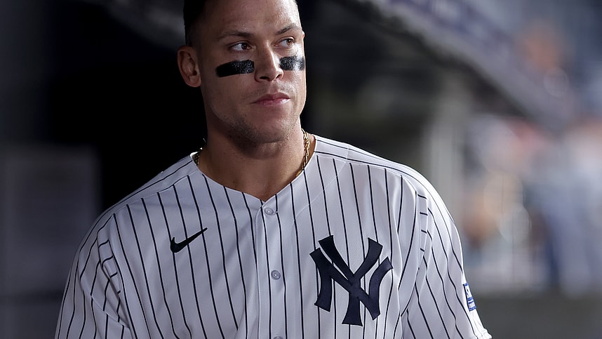 mlb: toronto blue jays at new york yankees, aaron judge