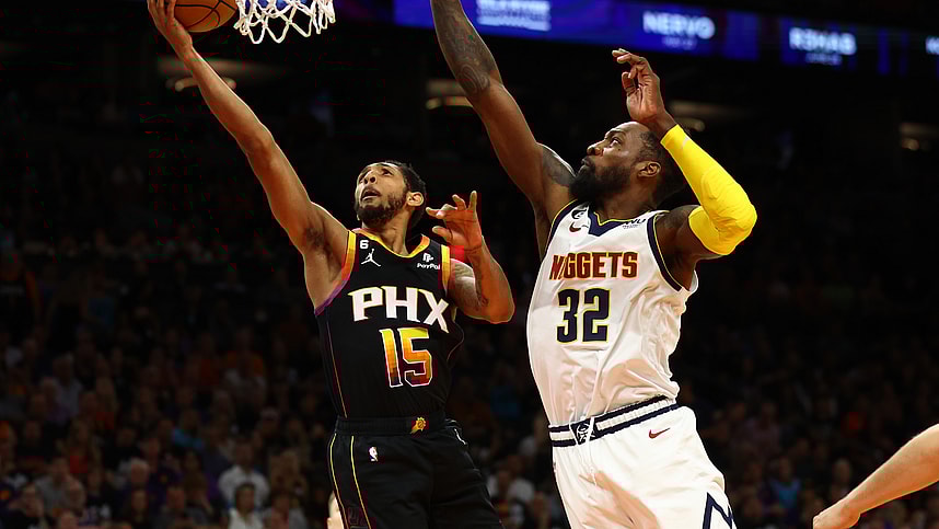 nba: playoffs-denver nuggets at phoenix suns, knicks, cameron payne