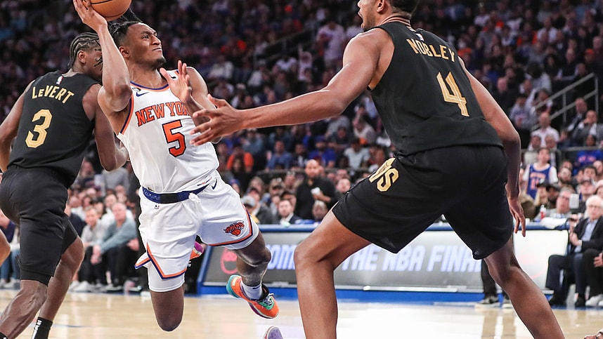 NBA: Playoffs-Cleveland Cavaliers at New York Knicks