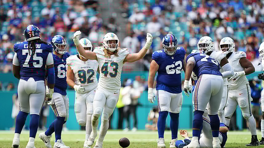 NFL: New York Giants at Miami Dolphins