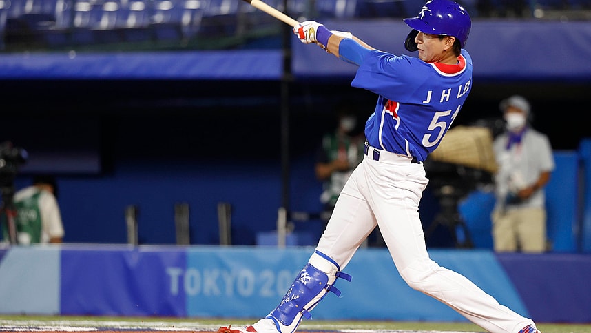 Olympics: Baseball-Men Group B - KOR-USA, jung-hoo lee, yankees