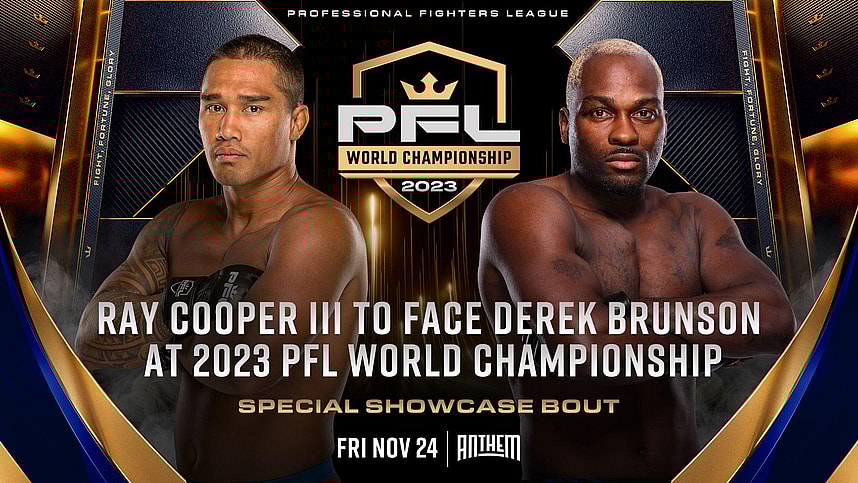 PFL Derek Brunson Ray Cooper III
