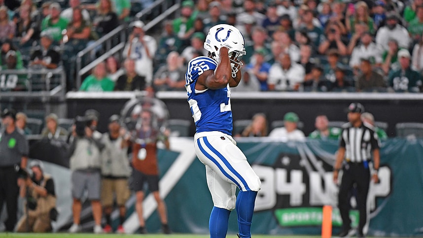 nfl: preseason-indianapolis colts at philadelphia eagles, deon jackson, new york giants