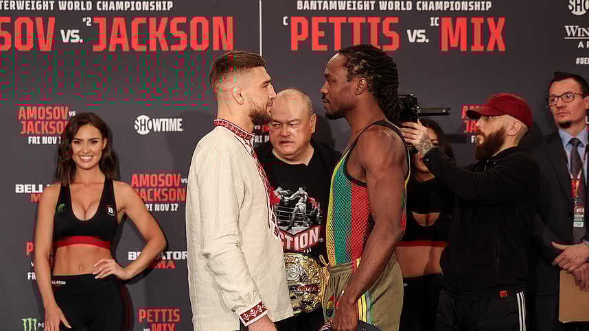 Bellator 301: Yaroslav Amosov Jackson Jackson