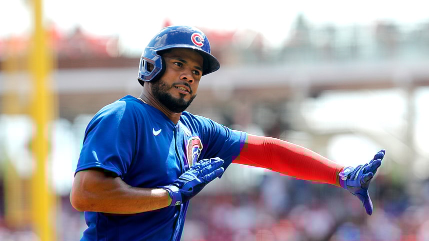 Chicago Cubs third baseman Jeimer Candelario, Yankees