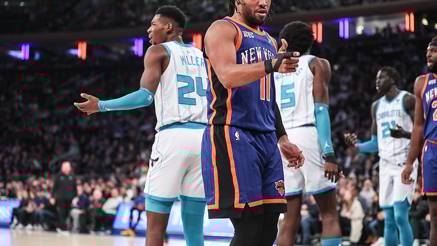 NBA: Charlotte Hornets at New York Knicks